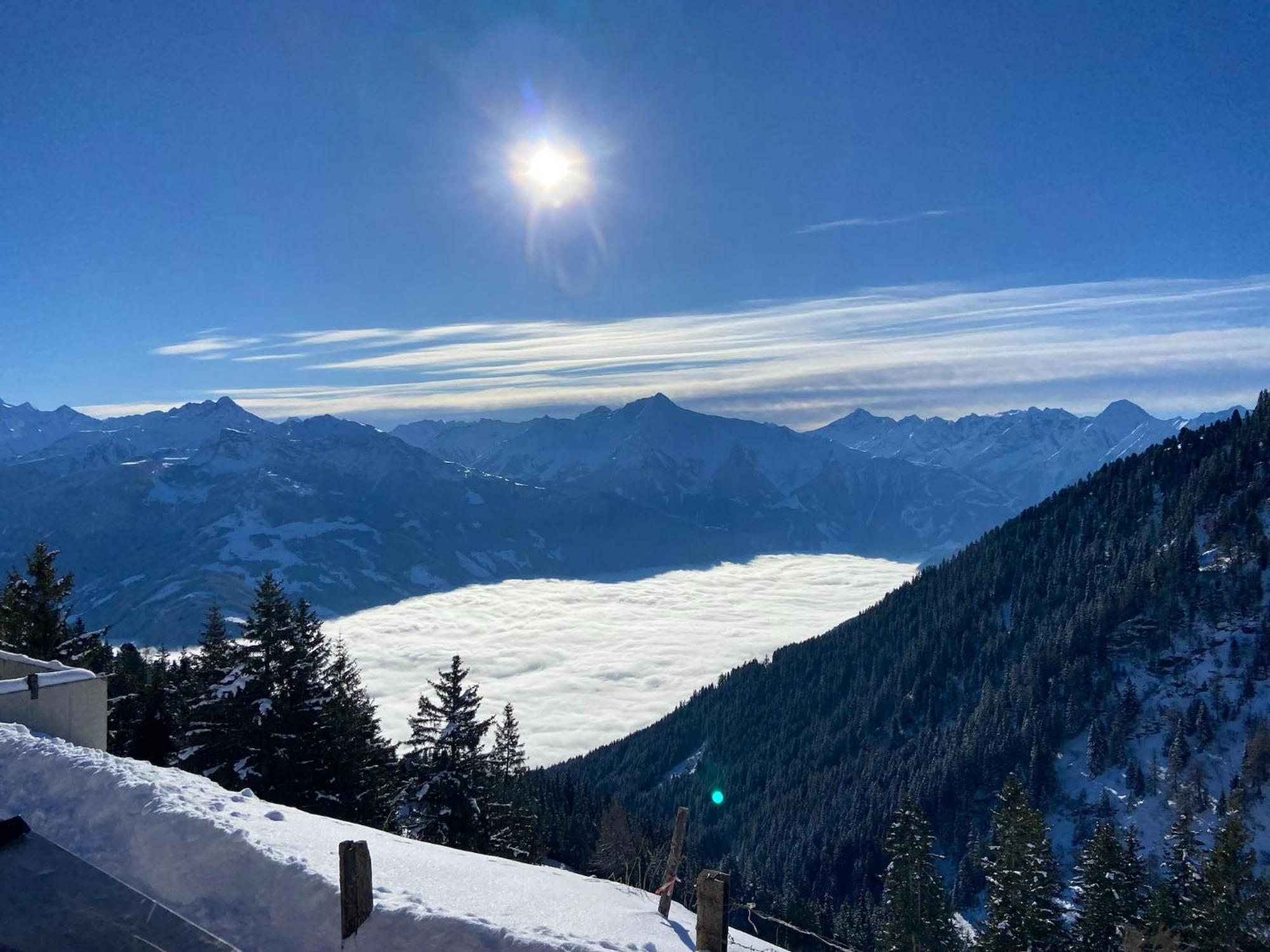 New Holiday Home On The Alm With Terrace And Balcony Zellberg Buitenkant foto
